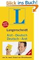 Langenscheidt Arzt-Deutsch / Deutsch-Arzt