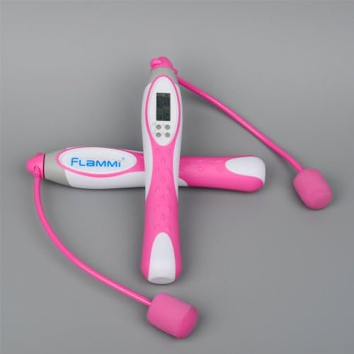BluWhale 2 in 1 Digital Speed Cordless Jump Ropes