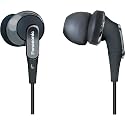 Panasonic RP-HJE350-K SLIMZ In-Ear Earbud Headphones (Black)