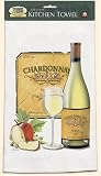 White Wine Cotton Kitchen Towel