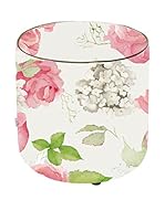 APOLENA Fodera Pouf (Blanco/Verde/Rosa)