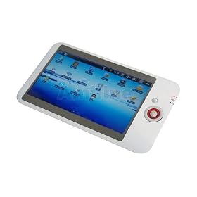 White Apad Google Android 7" Inch Notebook Touchpad Tablet Pc Wifi MID Umpc E-book Reader Contour Design