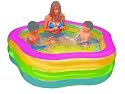 73" x 71" x 21" Swim Center Summer Colors Pool