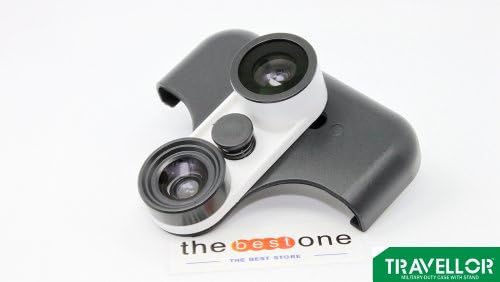 Travellor® Series SFWM Samsung Galaxy Note 2 / N7100(exclusive Use) Mobile Phone Lens 4 in 1 Photo Lens(wide Angle Lens+macro Lens+fish Eye Lens X2) Easy to Carry for Samsung Galaxy Note 2 / N7100