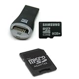 8GB MicroSD/MicroSDHC (TF) CLASS 6 HIGH SPEED w/USB Reader