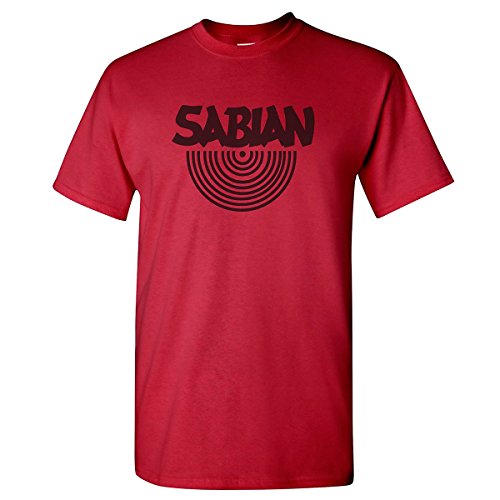 Sabian Logo T-Shirt Cardinal Red X-Large