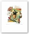 Touchdown by Melissa Markell 8"x8" Art Print Poster