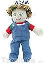 Adam Earth Boy - 14" Heirloom Quality Doll, Safe & Non-toxic