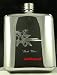 Engraved 6oz Stainless Steel Hip Flask BEST MAN, Personalised Free, Wedding gift