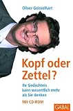 Produkt-Bild: Kopf oder Zettel? Mit CD-ROM: Ihr Ged&auml;chtnis kann wesentlich mehr als Sie denken
