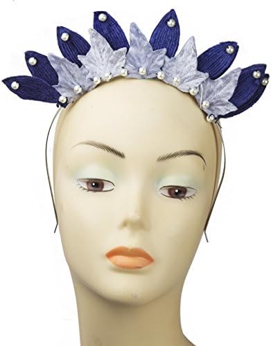 Vintage velvet leaf crown