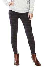 Indigo Collection Cotton Rich Fair Isle Leggings