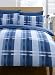 Cosgrove Blue Single Bedding Quilt Duvet Cover Covers Image