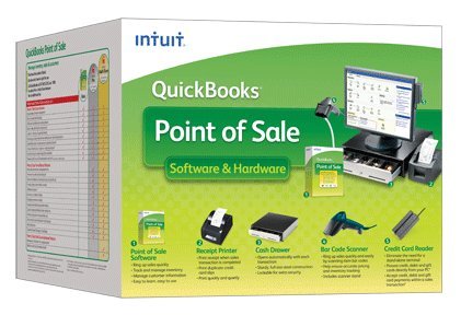 QuickBooks Point of Sale POS 9.0 2010 Multi-Store software/hardware bundle