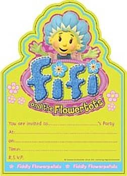 Fifi and the Flowertots Invites (Supplies 20)