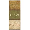 Love Imagine Wall Art - 20x8"
