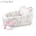 So Truly Real Baby Doll Accessories: White Plastic Bassinet With White Liner/Pillow by The Ashton-Drake Galleries