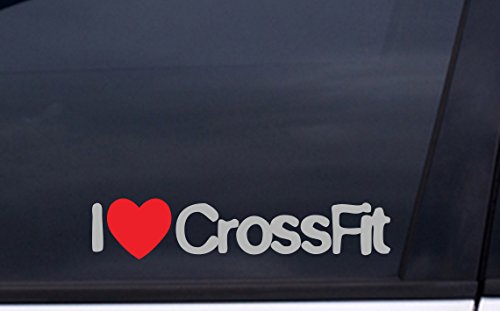 I LOVE Crossfit Decal 2