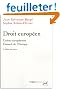 Droit europ�en : Union europ�enne, Conseil de l'Europe