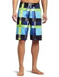 Lost Clothing Men's Big Ol Plaid Boardshort