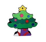 Cartoon Christmas tree 8GB USB 2.0 Flash Memory Pen Stick Drive Real capacity