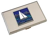 Rhode Island Sailboat Metal Wallet