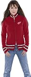 Detroit Red Wings Full Zip Draft Day Sweater Jacket - Touch by Alyssa Milano