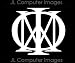 DREAM THEATRE WHITE DECAL 6 X 6