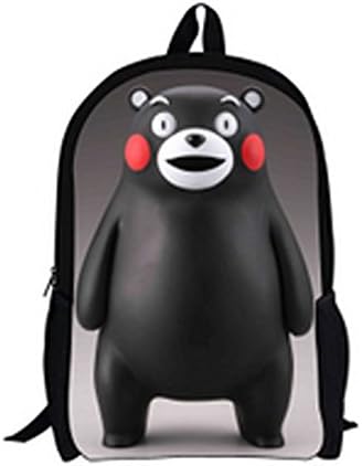 Cute Mascot Bear Schoolbag Kids Grey
