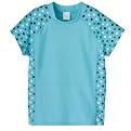 Girls' Xhilaration&reg; Swim Shirt - Navy Dots &nbsp;