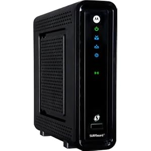 Motorola SURFboard SBG6580 Wi-Fi Cable Modem Gateway DOCSIS 3.0 Certified