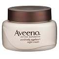 Aveeno Active Naturals Positively Ageless Night Cream with Natural Shiitake Complex, 1.7-Ounce Jar