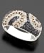 14k White Gold Black, White & Champagne Diamond Ring (1-1/2 ct. t.w.) 14k White Gold Black, White & Champagne Diamond Ring (1-1/2 ct. t.w.)