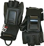 Triple 8 Hired Hands Black Medium Wrist Guards