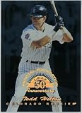 Todd Helton Colorado Rockies 1998 Leaf Fractal Foundations Baseball Card,