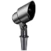 Intermatic LT9 Malibu Low Voltage Metal 10-Watt Halogen Landscape Floodlight, Black