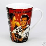 Elvis Presley Coffee Mug featuring Kid Galahad Movie Poster Design