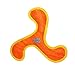 DuraForce Boomerang Durable Dog Toy in Orange