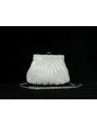 Wf098-04 Fully Beaded Handmade Evening Handbag Bag Purse Clutch Prom Bag Party... by Melissa