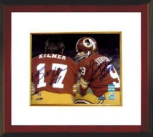 Sonny Jurgensen Autographed/Hand Signed Washington Redskins 16X20 Photo Custom Framed- 2 Sig