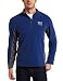 NFL Men's New York Giants Fade II Crew Long Sleeve 1/4 Zip Micro Chiller Fleece (Stadium Blue/Storm Gray, Large)