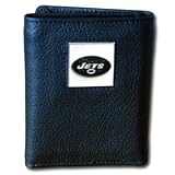 41qwp5Z407L. SL160  NFL Trifold Leather Wallet   New York Jets