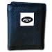 Search : NFL Trifold Leather Wallet - New York Jets