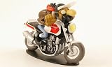 Honda CB 1000 Big One, Edouard Bracame, 1993, Model Car, Miniature déjà montée, MCW-SC39 1:18