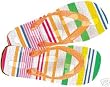 500 Piece Jigsaw Puzzle Multi-Colored Flip-Flops Shaped