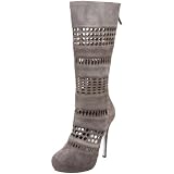 41qwpdmz%2BAL. SL160  bebe Womens Hugh Platform Pump, Grey Snake, 6.5 M US