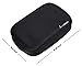 WODISON Zipper Carry-on Travel Jewelry Case Organizer with Removable Pouch
