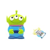 Disney Toy Story 3D ALIEN Little Green 3 Eyes Man Hard Case Cover for iPhone 4S/4 -Blue