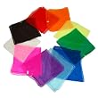 Juggling scarves - Pack of 10 - Mixed (40cm x 40cm)