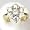 18ct Yellow Gold 2.38ct J-SI1 7 Stone Cluster Diamond Ring